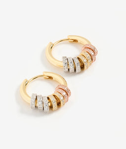 Gaia Pave Hoops