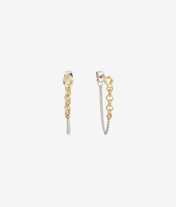 Gemini Chain Earring