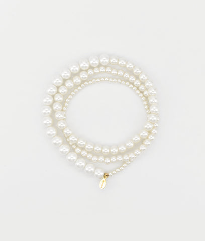 Miller Pearl Stretch Bracelet/Necklace