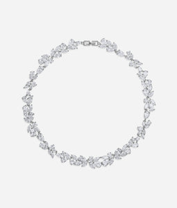 Fallen Leaf Tennis Necklace