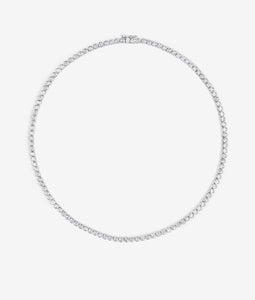 Bezel Tennis Necklace