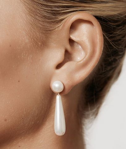 Linnea Pearl Drop Earring