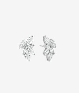 Petite Fallen Leaf Stud